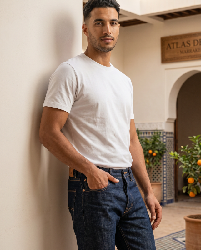 Jean Levi’s Regular Fit Ref-LV77252 (Bleu Foncé )